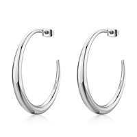 Earrings Sagapo Woman in Steel SHK120 - SHK120